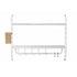Bathroom Wall Shelf 58x20x50cm